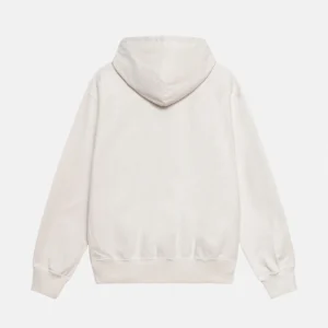 BLOCK SPORT PIGMENT DYED WHITE HOODIE