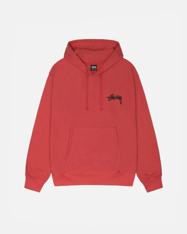CLASSIC DOT RED HOODIE